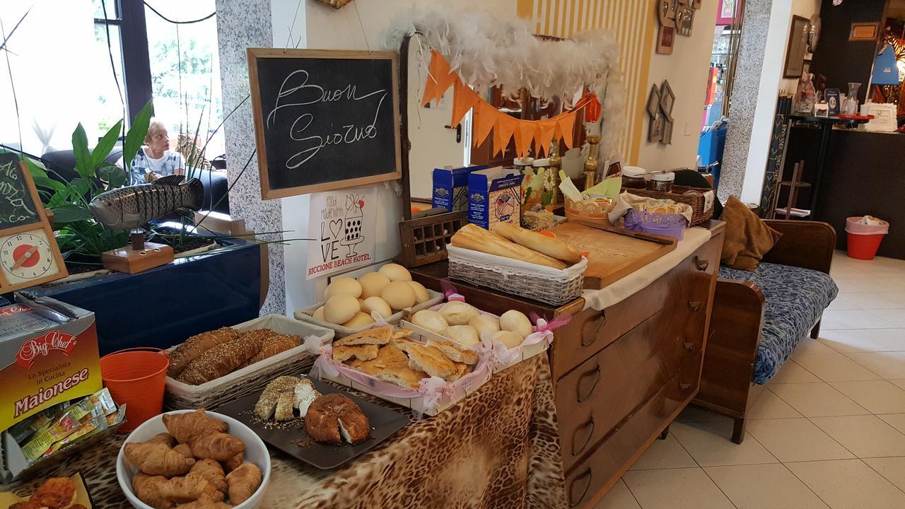 Riccione Beach Hotel - Enjoy Your Summer -Beach Village Incluso Exteriör bild