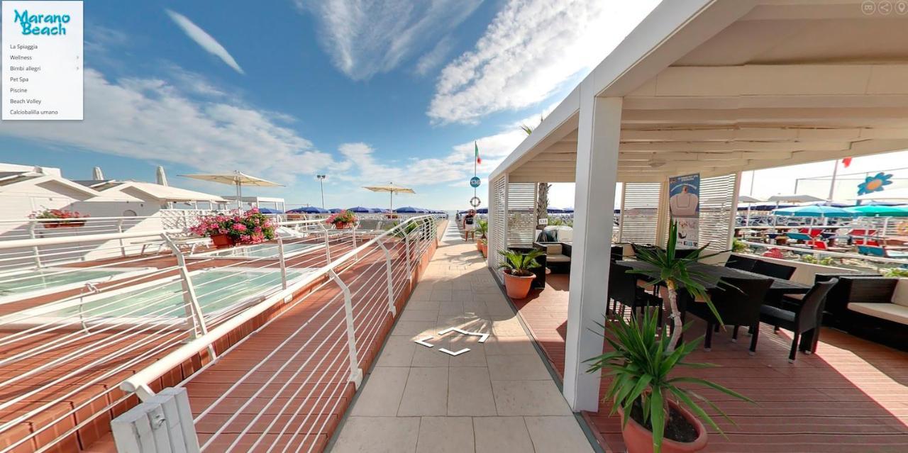 Riccione Beach Hotel - Enjoy Your Summer -Beach Village Incluso Exteriör bild