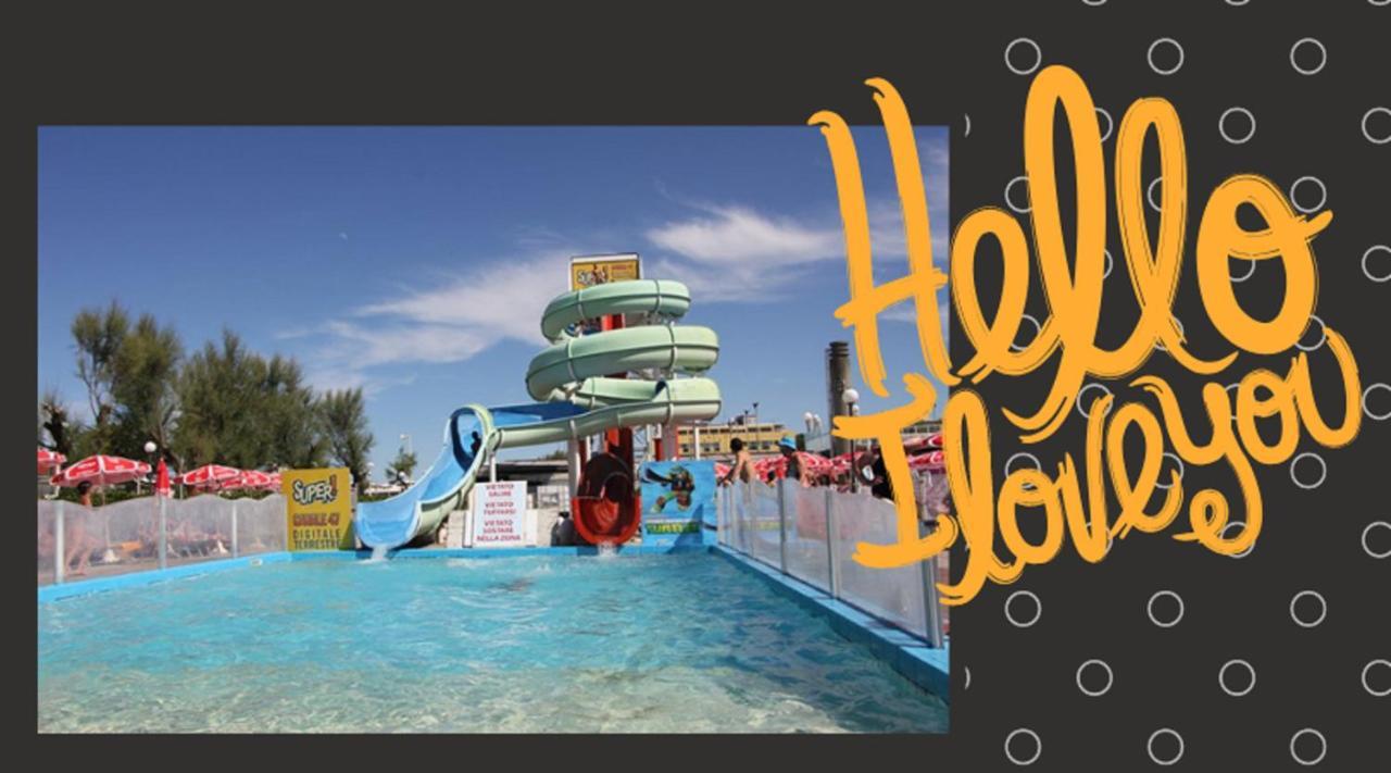 Riccione Beach Hotel - Enjoy Your Summer -Beach Village Incluso Exteriör bild