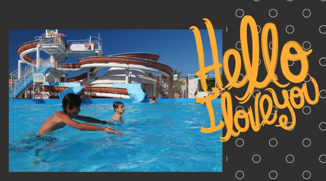 Riccione Beach Hotel - Enjoy Your Summer -Beach Village Incluso Exteriör bild
